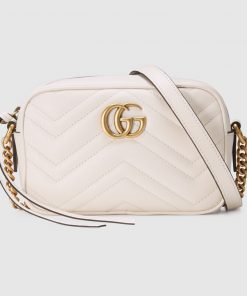 Replica GG Marmont small shoulder Gucci bag AAAA