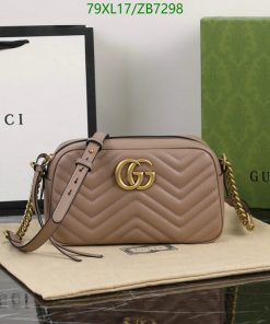 Replica GG Marmont small shoulder Gucci bag AAAA