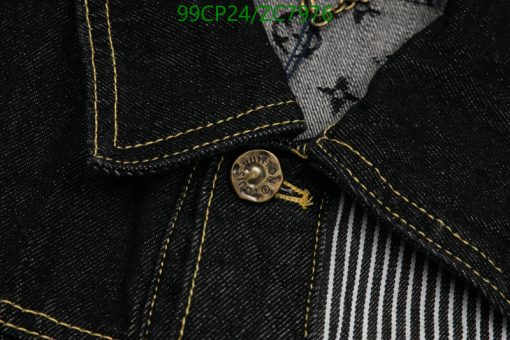 Louis Vuitton MONOGRAM Crzy Denim Workwear Replica JACKET (9)