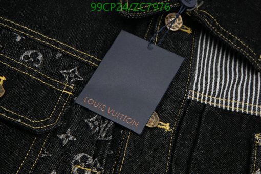 Louis Vuitton MONOGRAM Crzy Denim Workwear Replica JACKET (9)