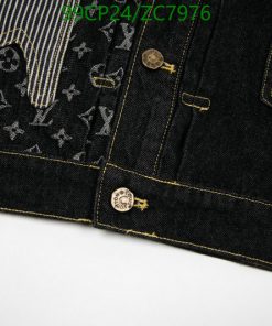 Louis Vuitton MONOGRAM Crzy Denim Workwear Replica JACKET (9)