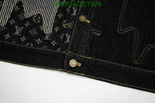 Louis Vuitton MONOGRAM Crzy Denim Workwear Replica JACKET (9)