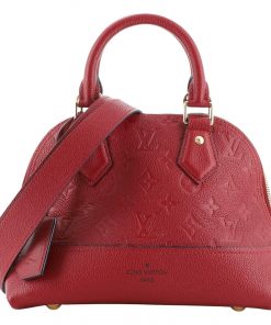 Louis Vuitton Replica Neo Alma BB Bag Monogram Empreinte Leather red