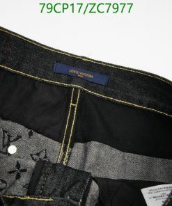 Louis Vuitton Replica Pants Monogram Crazy Denim Jeans