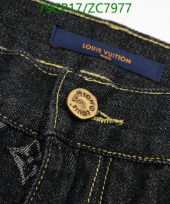 Louis Vuitton Replica Pants Monogram Crazy Denim Jeans