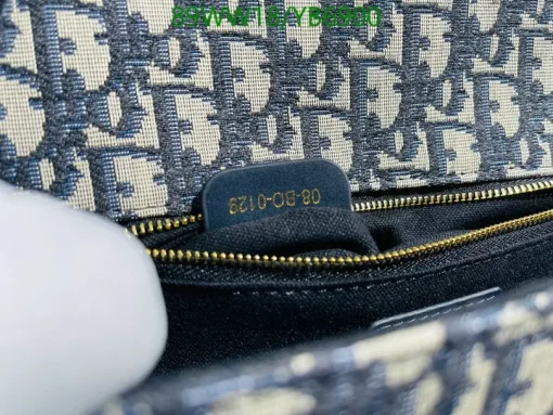 Replica 30 MONTAIGNE Dior BAG Blue Oblique Jacquard AAAA