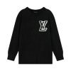 Replica sweatshirt knitted crewneck