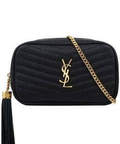 SAINT LAURENT REPLICA YSL LOULOU MINI QUILTED CAMERA BAG