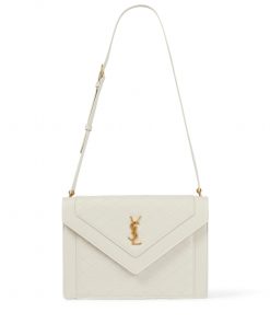 SAINT LAURENT Replica YSL Gaby Small Shoulder Leather Bag AAA+ White