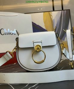 Tess Replica Diagonal Chloé shoulder bag White