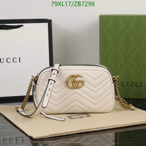 Replica GG Marmont small shoulder Gucci bag AAAA