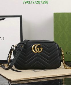 Replica GG Marmont small shoulder Gucci bag AAAA