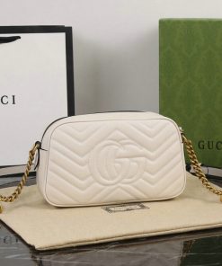 Replica GG Marmont small shoulder Gucci bag AAAA