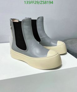 Replica Marni Women's slip-on ankle boots AAA+ Gray