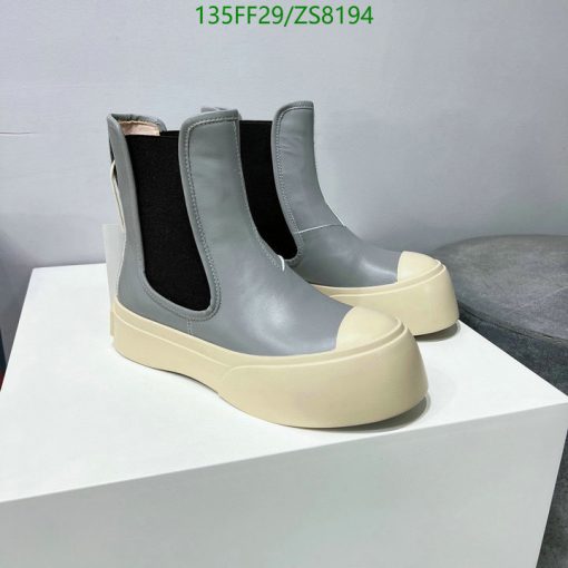 Replica Marni Women's slip-on ankle boots AAA+ Gray