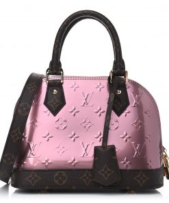 LV Vernis Monogram Alma BB Rose Metallise AAAA