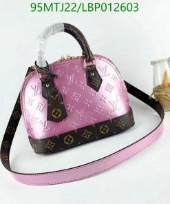 LV Vernis Monogram Alma BB Rose Metallise AAAA