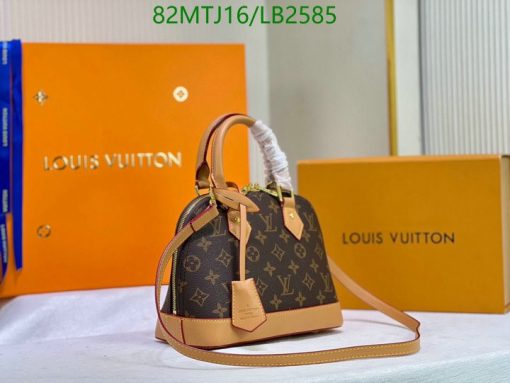 Louis Vuitton Replica Alma BB Brown Handbag AAAA