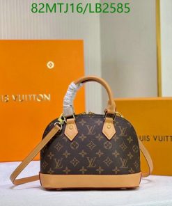 Louis Vuitton Replica Alma BB Brown Handbag AAAA