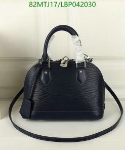 Lv Replica Alma BB Handbag traces AAAA Black