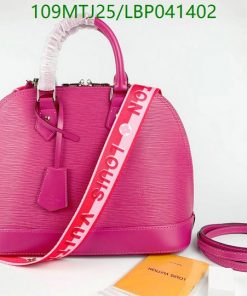 Replica LOUIS VUITTON LV Alma BB and PM Pivoine Handbag Pink