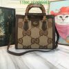 Gucci Jumbo Monogram GG large Tote Bag Camel handbag AAAA+