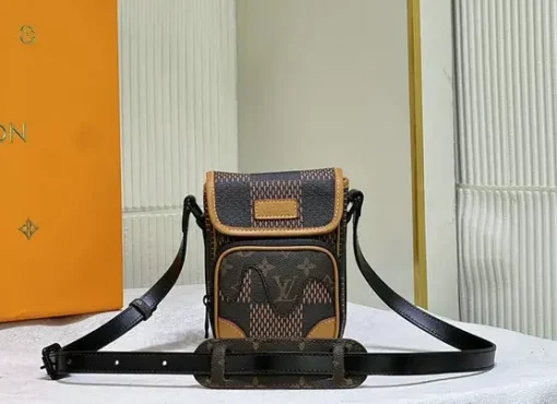 Replica Louis Vuitton nano Amzone shoulder bag AAAA+