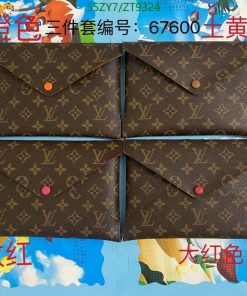 LOUIS VUITTON Kirigami Pochette Monogram Envelope Pouch 3-in-1 AAAA+