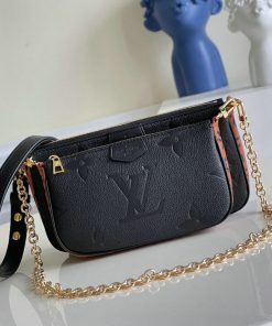 Louis Vuitton Multi Pouch Accessories in Monogram Empreinte leather L*V Mirror 1:1