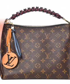 Louis Vuitton Monogram Beaubourg Hobo Mini Bordeaux Red Peach mirror 1:1