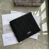 Christian Dior CD Wallet Canvas Leather Mirror 1:1