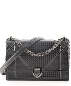 Christian Dior Diorama Flap Bag Cannage Mirror 1:1