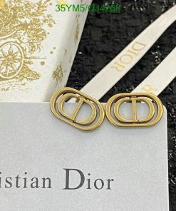 Dior ribbon and logo on luxury packaging.