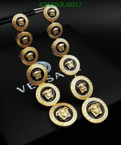 Luxury gold button accessories with lion motif design.