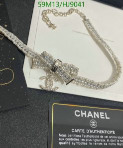 Chanel crystal bracelet with authenticity card and packaging.