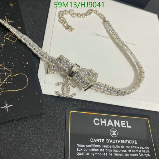 Chanel crystal bracelet with authenticity card and packaging.