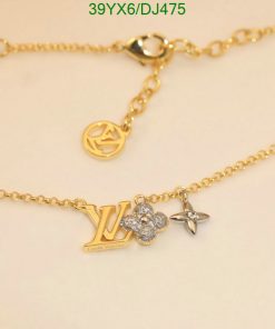 Designer gold charm bracelet jewelry